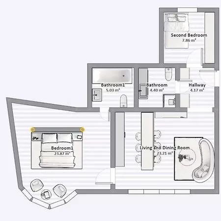 Appartement Pink Flamingo I Basilica Panorama With Parking *